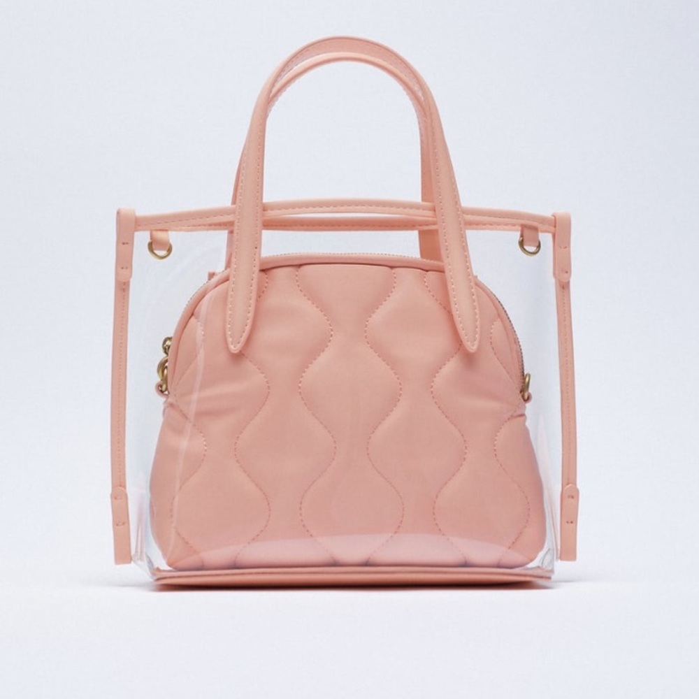 NWT pink Zara purse